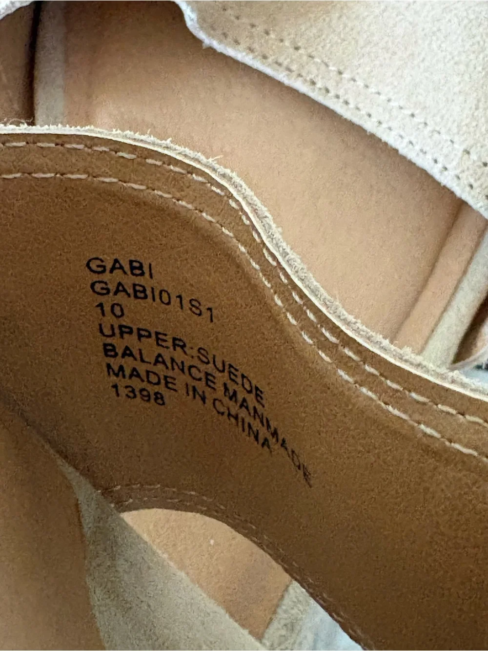 Steve Madden Tan Suede Espadrille Wedge Sandals